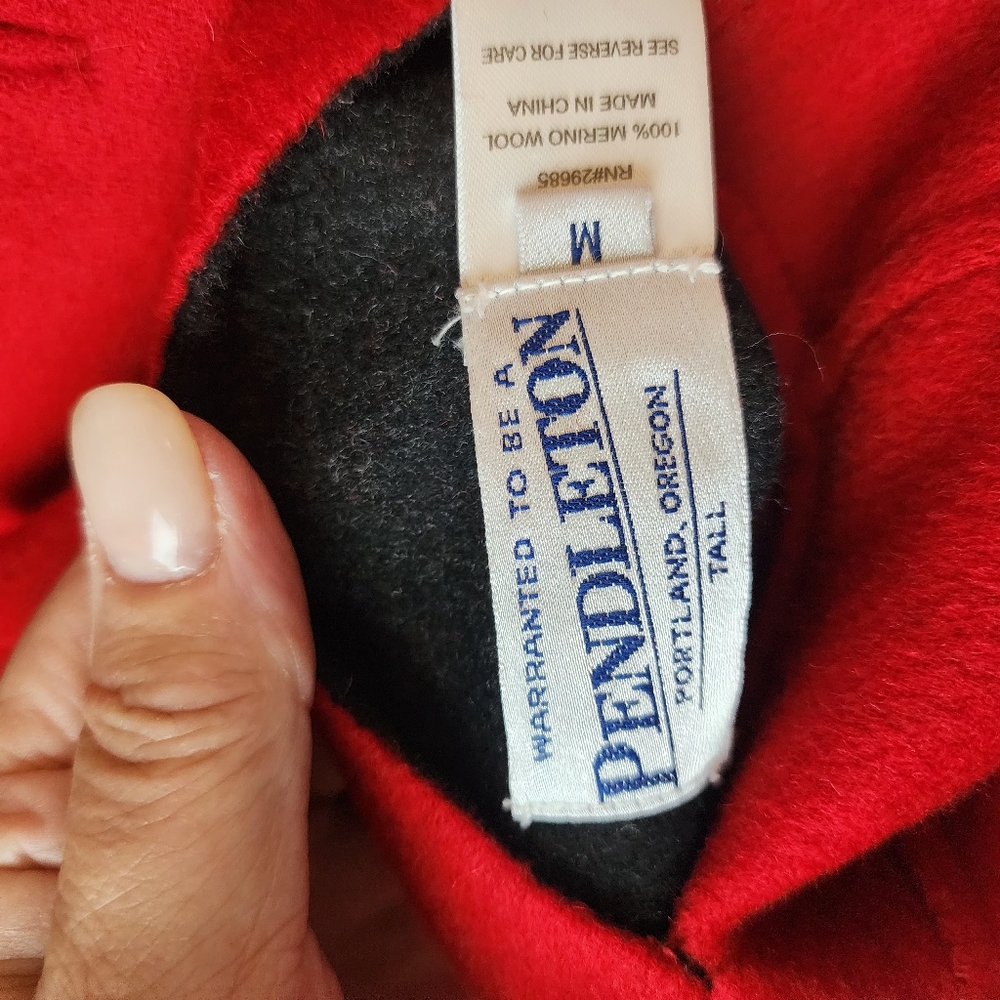 Pendleton Women's Reversible Wool Jacket Medium R… - image 6